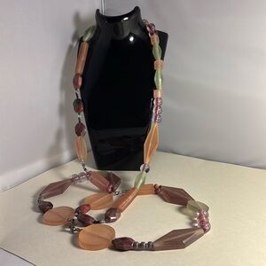 Soft pastel tones matte finish 22 inches long